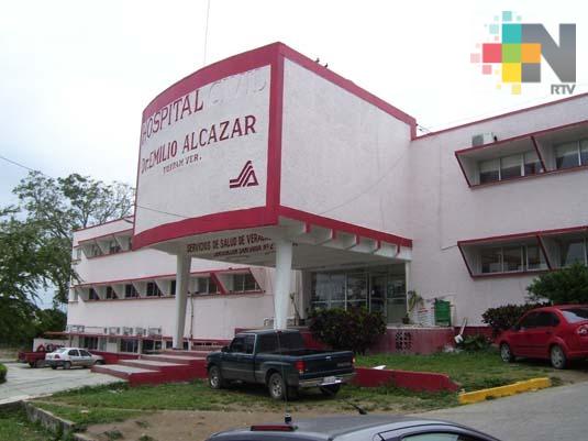 Invertirán 5 mdp para rehabilitar el Hospital Civil de Tuxpan