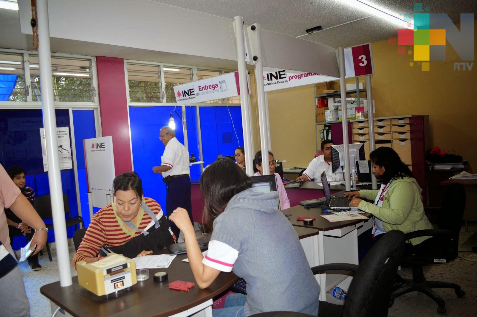 INE continúa actualizando el padrón electoral y la lista nominal de Tuxpan