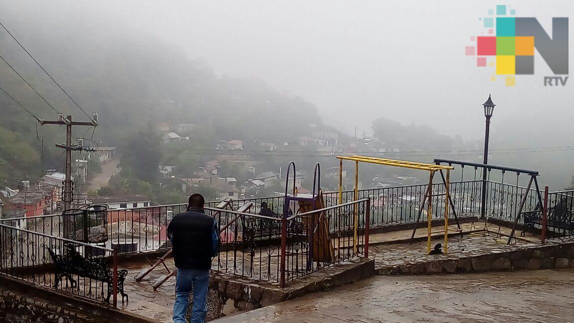 Lluvia con niebla y ambiente fresco dominarán en Veracruz