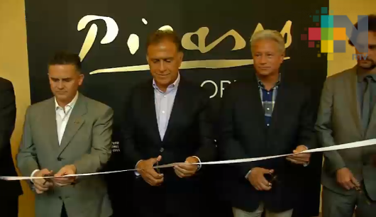 Inaugura el gobernador Yunes la exposición “Picasso, la Estela Infinita” y “Diego Rivera, Artista Universal”
