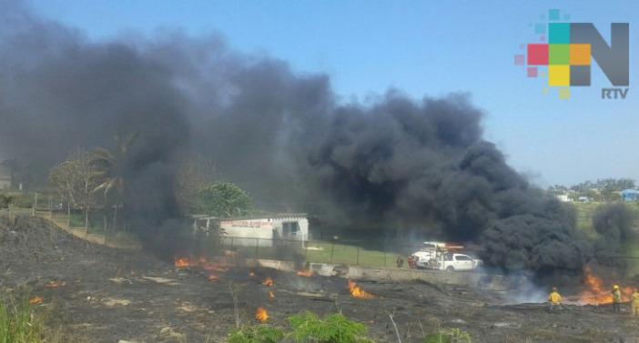 Incendios en pastizales son provocados por quemar basura o arrojar colillas