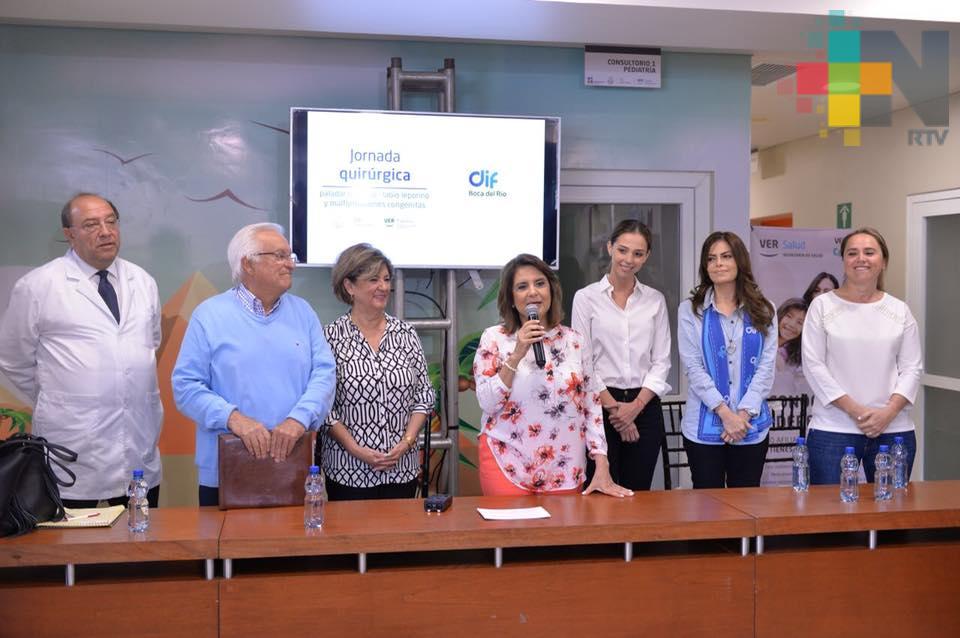 Anuncia DIF jornada quirúrgica en el Hospital Infantil de Veracruz
