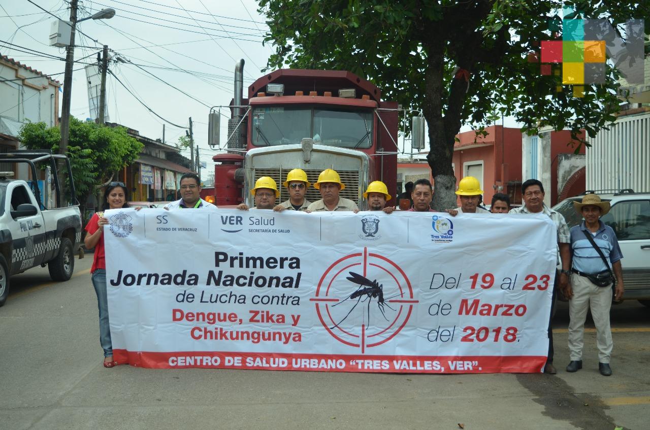 Ponen en marcha la campaña “Limpia tus patios» en Tres Valles