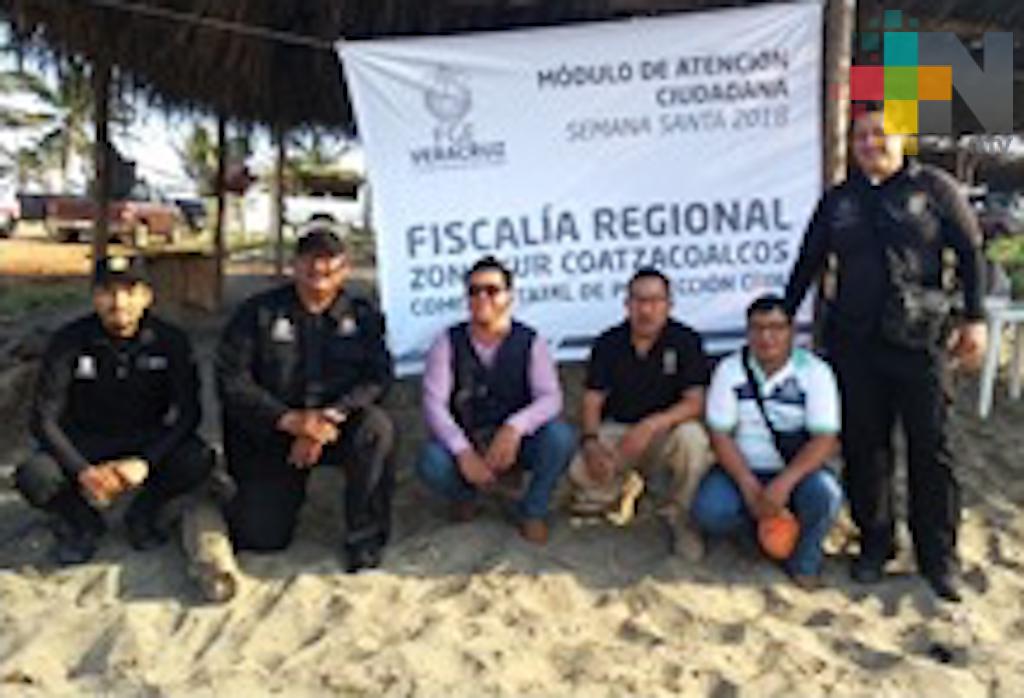 Activó Fiscalía General del Estado operativo por periodo vacacional