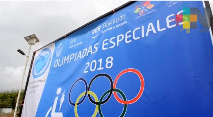 Celebran Olimpiadas Especiales en Tantoyuca