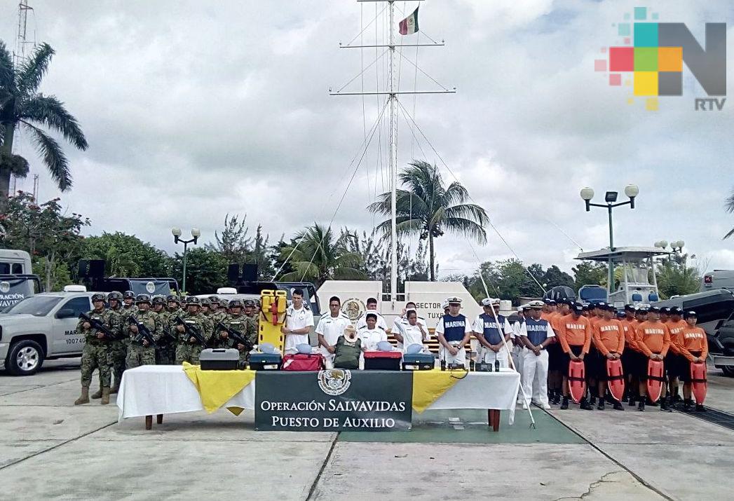 Inicia Operación salvavidas Semana Santa en norte del estado de Veracruz