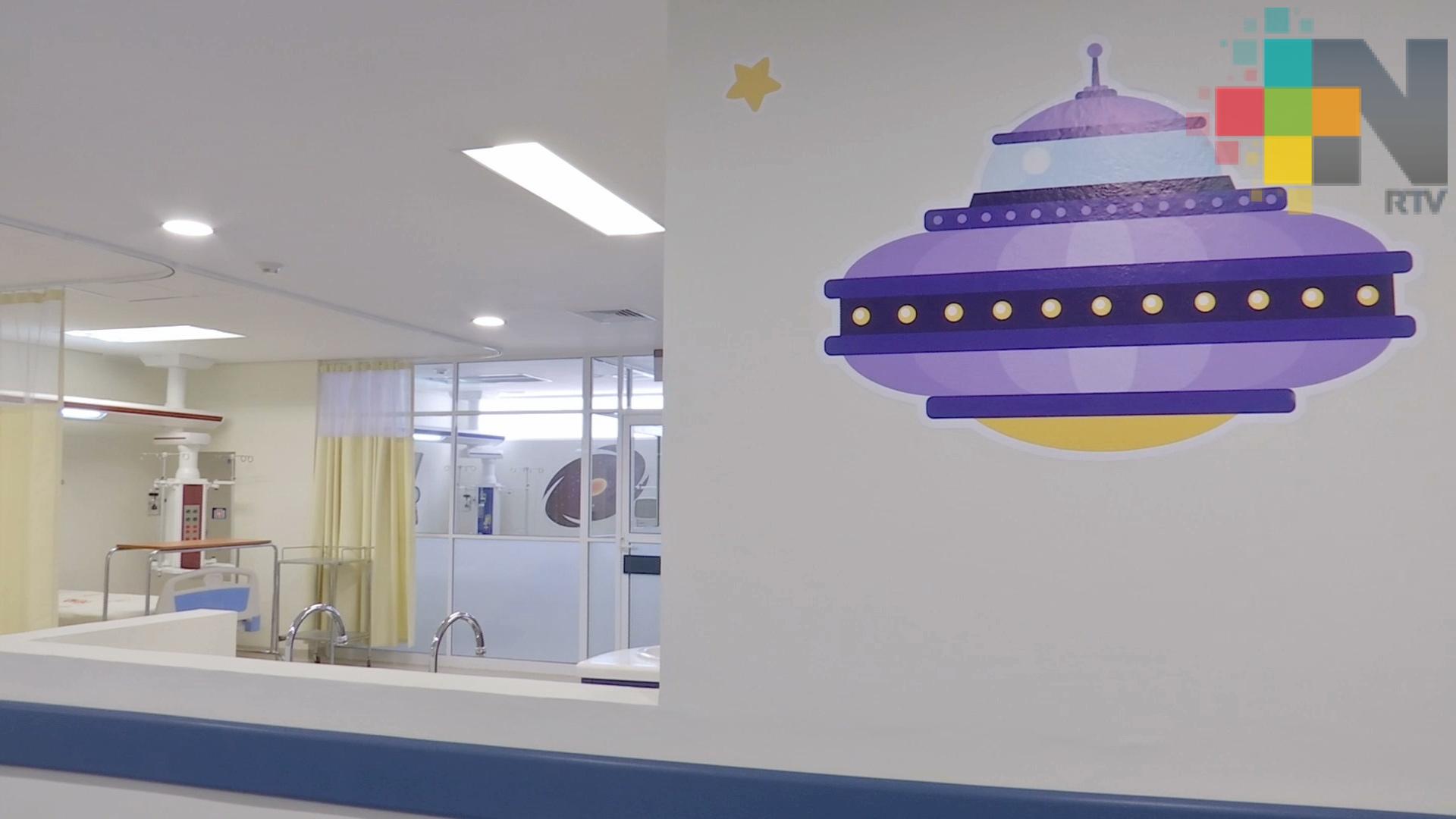 Con tecnología de punta y modernas instalaciones inicia funciones área de Pediatría y Neonatología del CAE