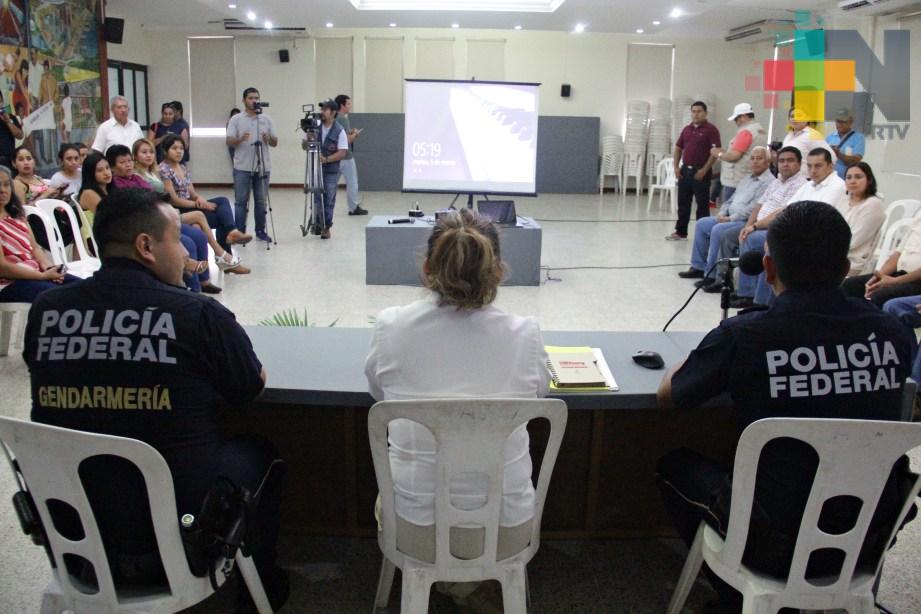 Presentan en Coatzacoalcos nuevo modelo de Proximidad, Vinculación e Inteligencia Social de la PF