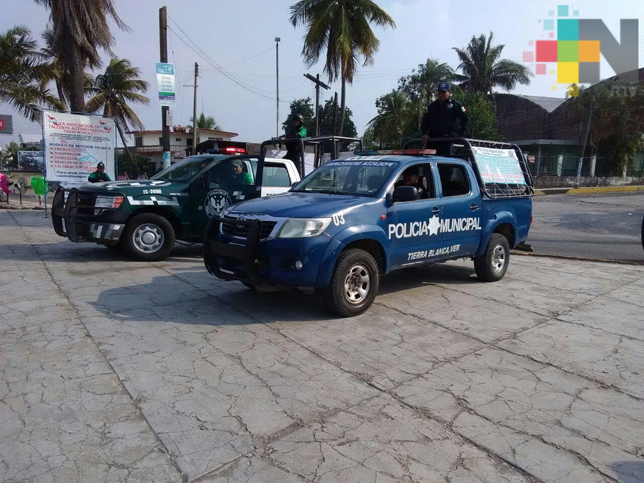 Reforzarán seguridad por eventos religiosos de Viernes Santo en Tierra Blanca