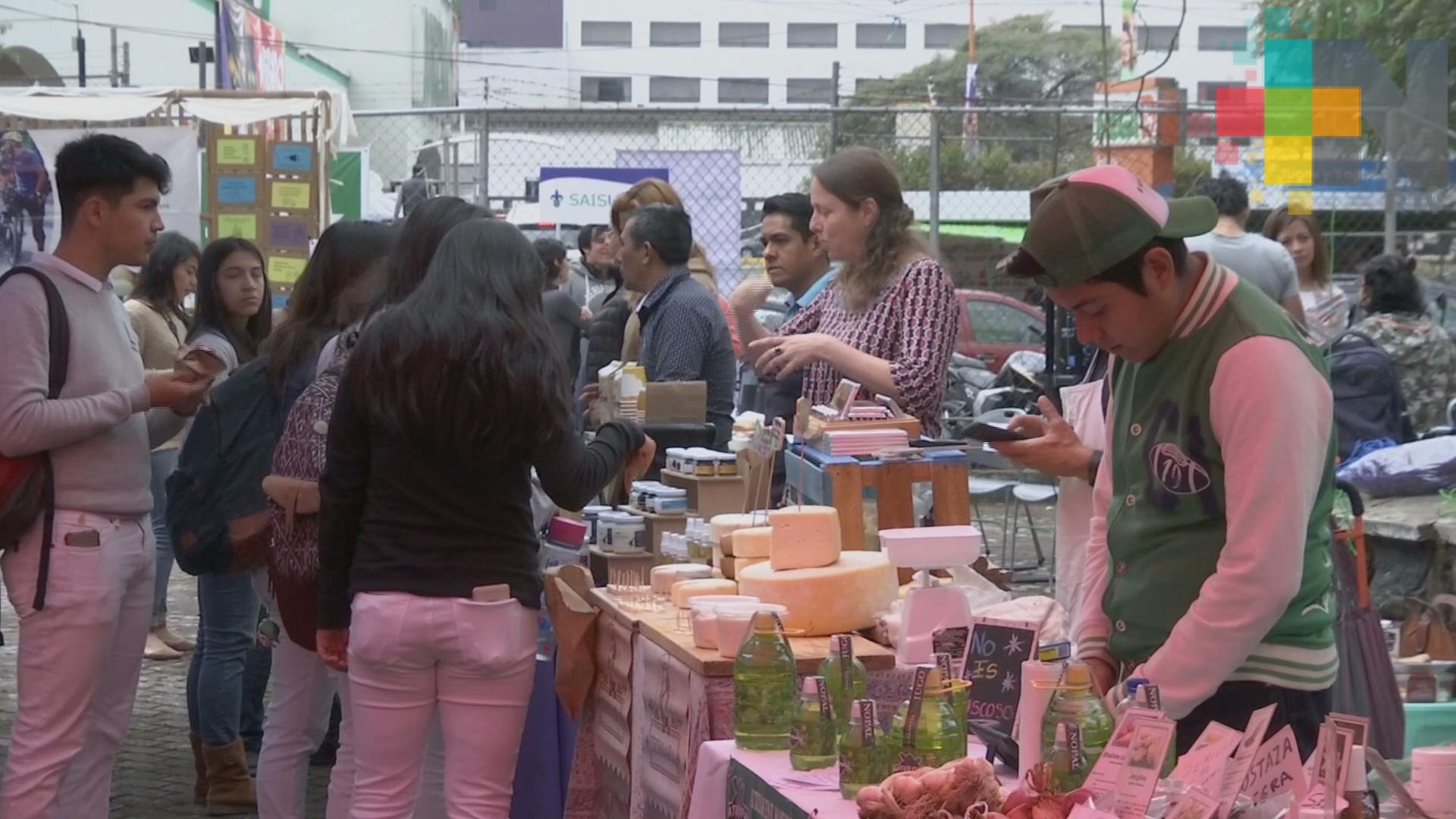 Con tianguis agroecológico promueven el consumo local