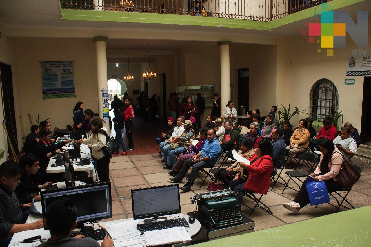 En Fortín amplían pago de predial con descuento durante marzo