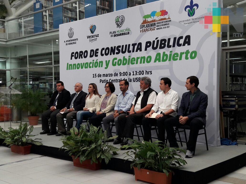 Ayuntamiento de Veracruz consulta con ciudadanos el Plan Municipal de Desarrollo