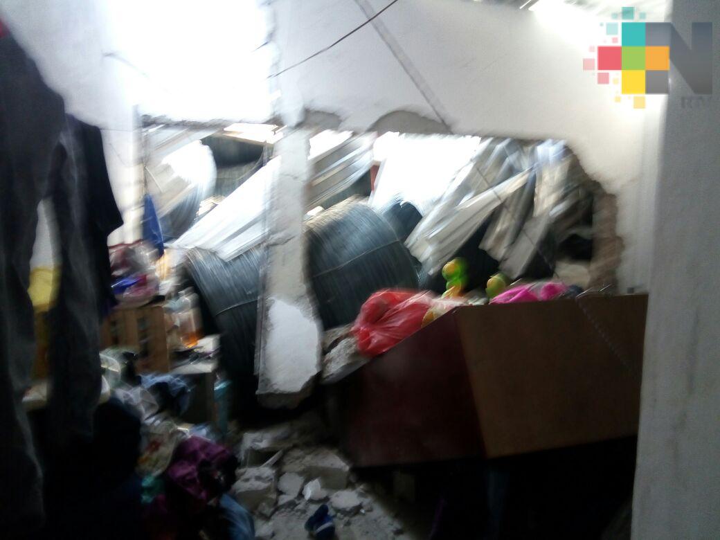 Afectaciones en 10 viviendas saldo del descarrilamiento de un tren en Córdoba
