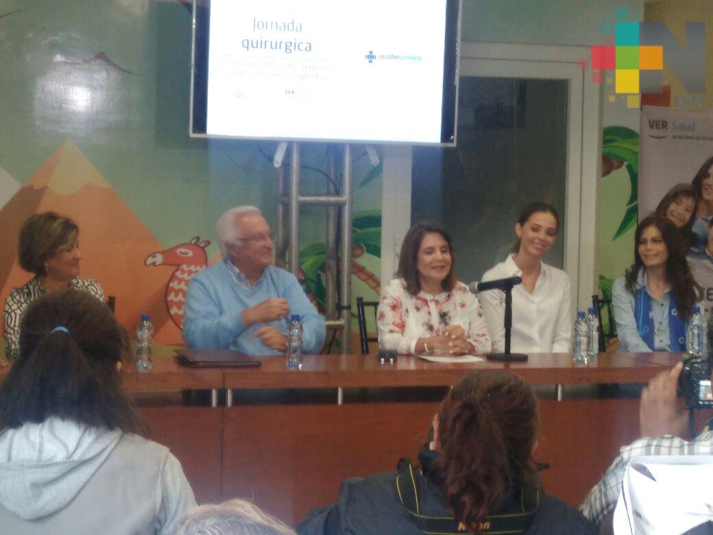 Anuncian Jornada quirúrgica de labio leporino, paladar hendido y malformaciones congénitas