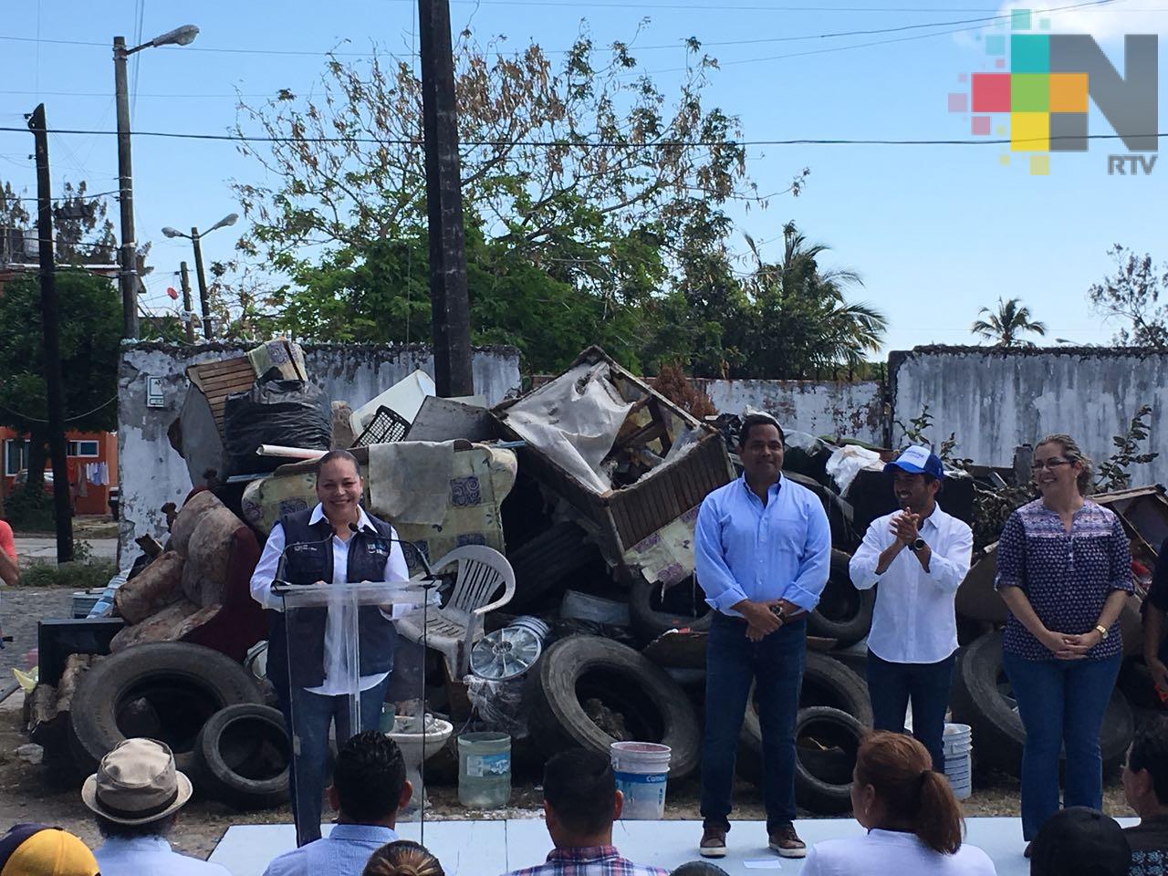 Inicia campaña de descacharrización en Veracruz puerto