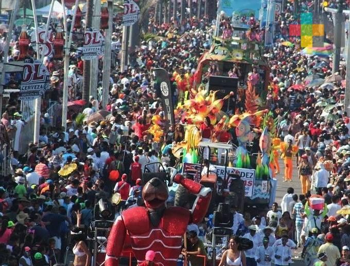 Carros alegóricos de Argentina e Italia participarían en el Carnaval de Veracruz 2019