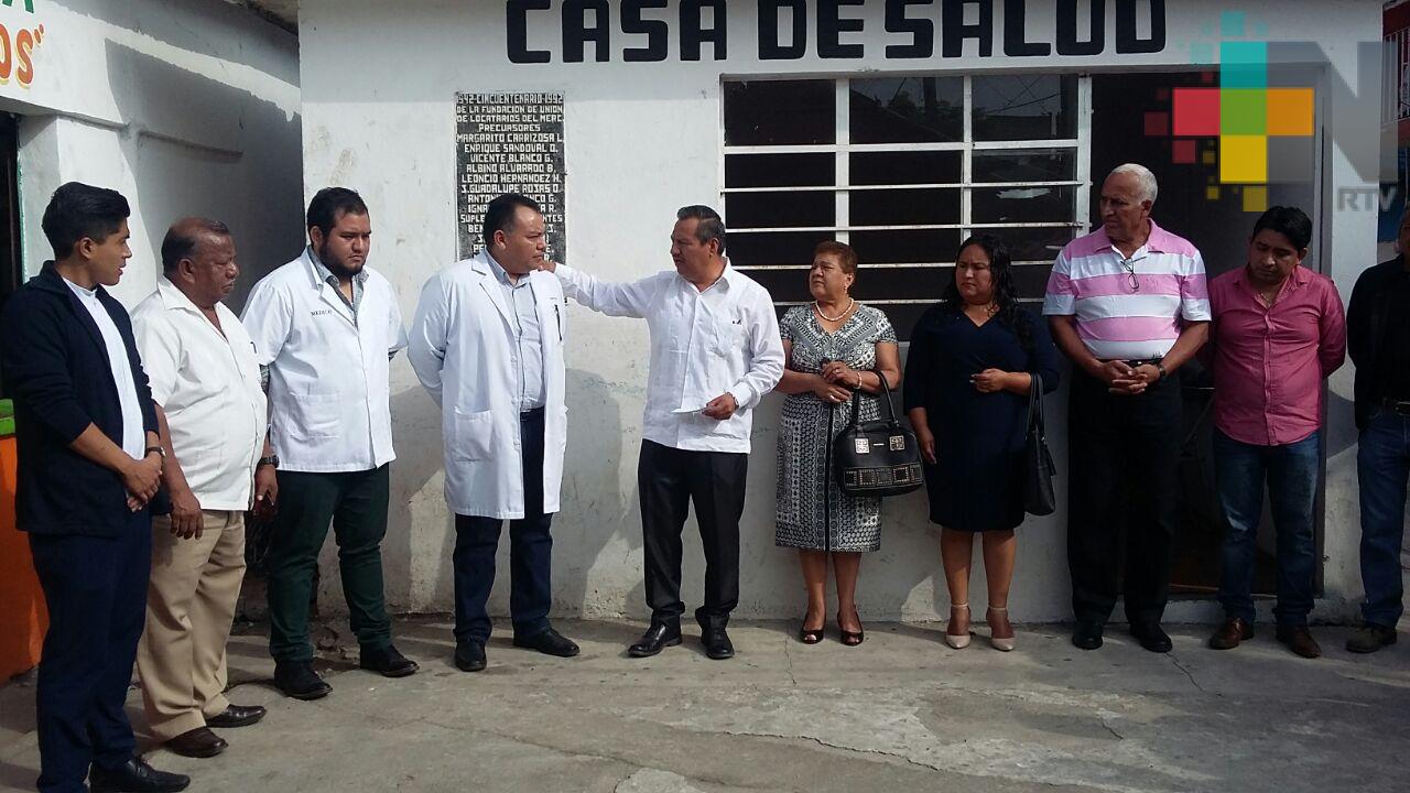 Ayuntamiento de Amatlán de los Reyes inaugura Casa de Salud en Paraje Nuevo