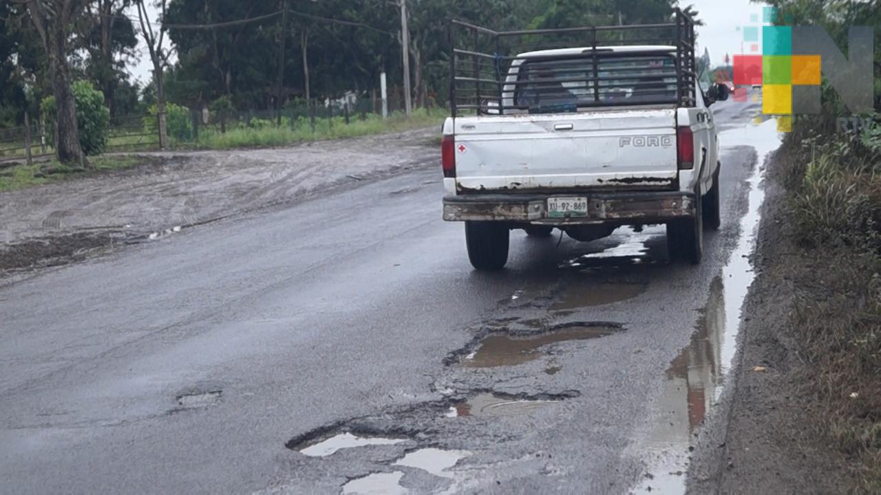 Prioridad rehabilitar las carreteras del estado: Ricardo Exsome Zapata