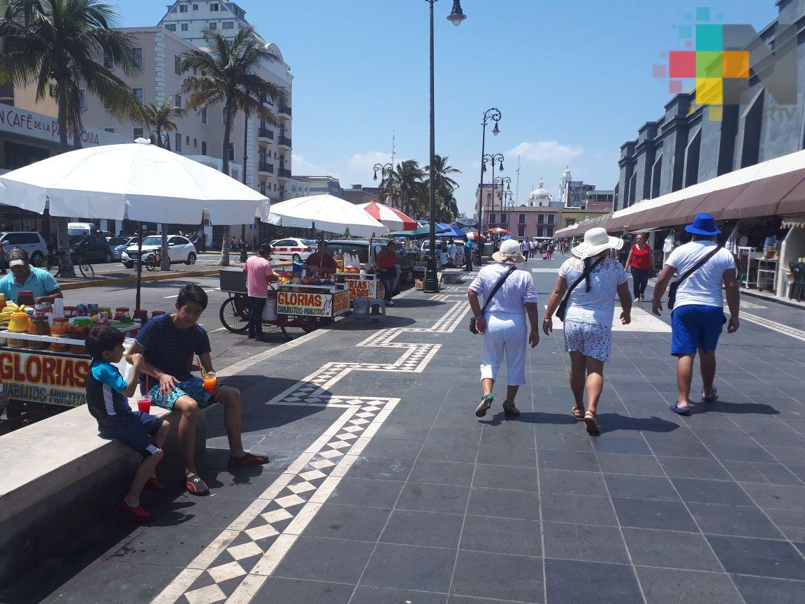Continúan temperaturas altas en el estado de Veracruz