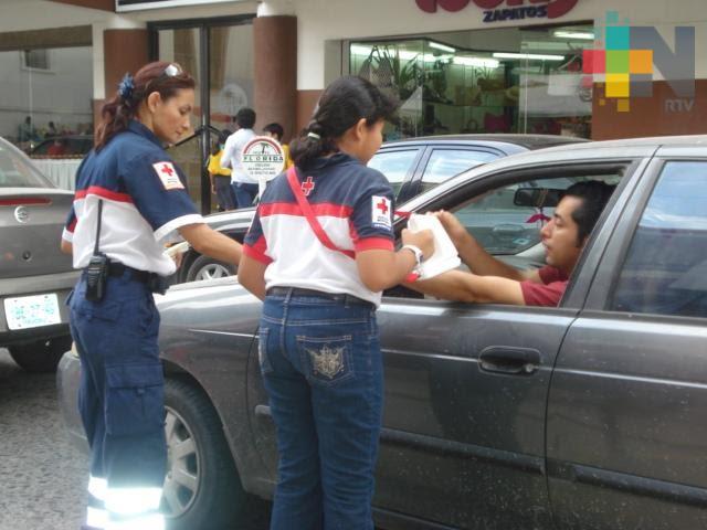 Cruz Roja en Tuxpan invita a participar en colecta anual