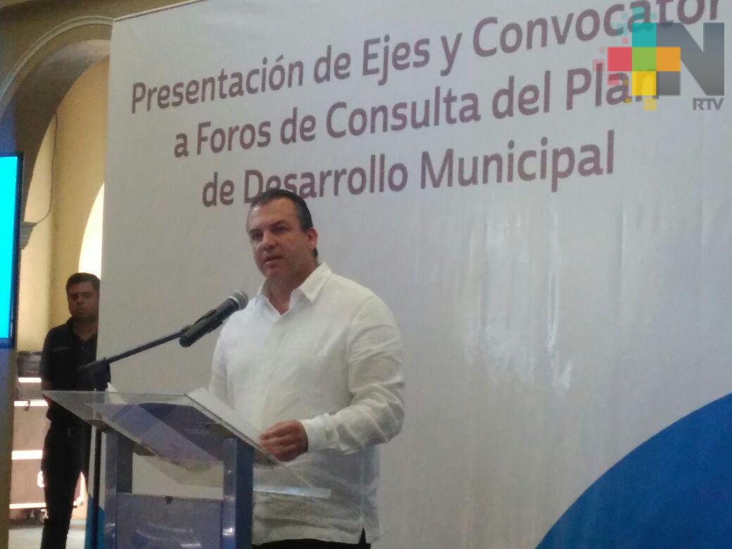 Invitan a foros de consulta para fortalecer el Plan de Desarrollo de Boca del Río