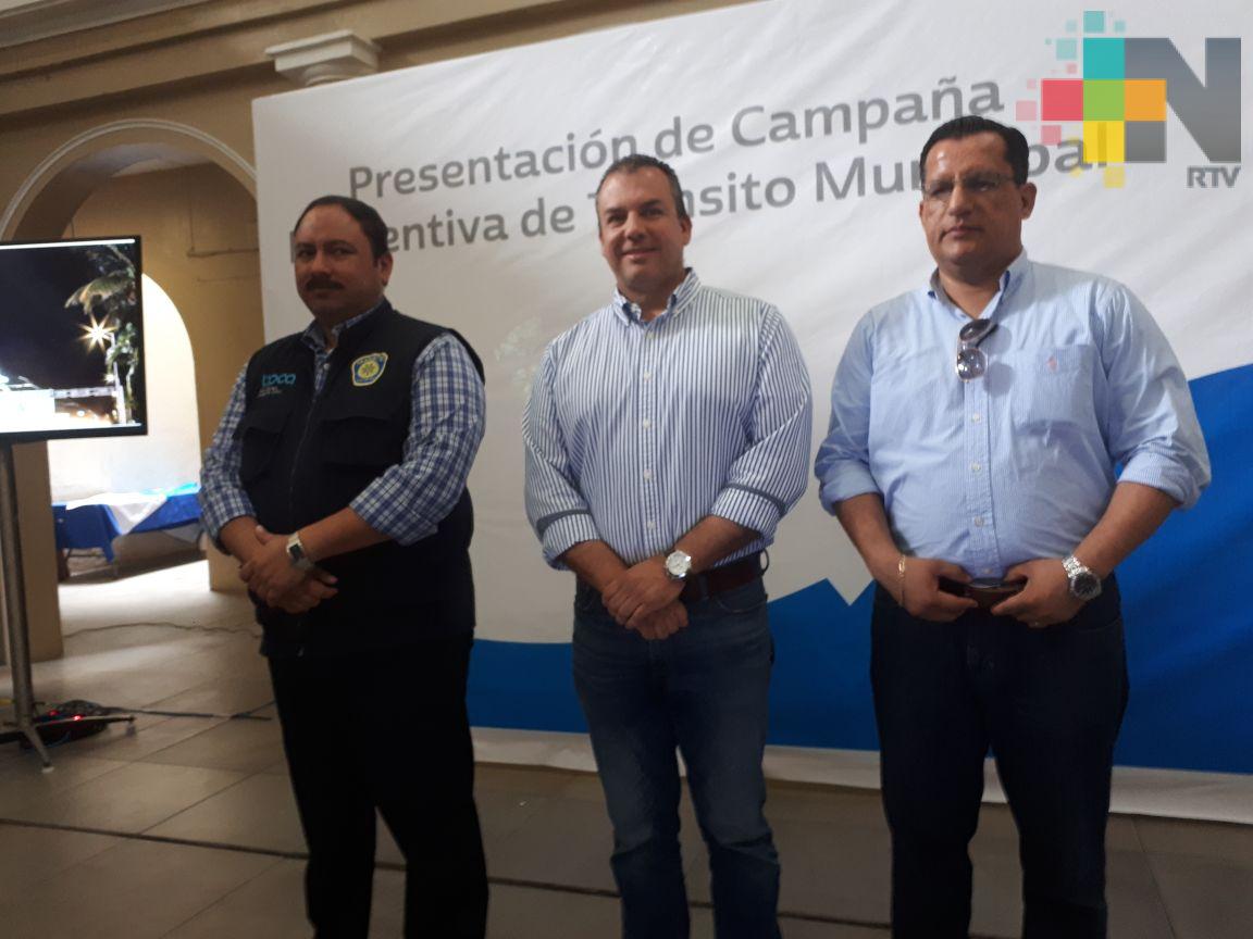 En Boca del Río inician campaña de seguridad vial