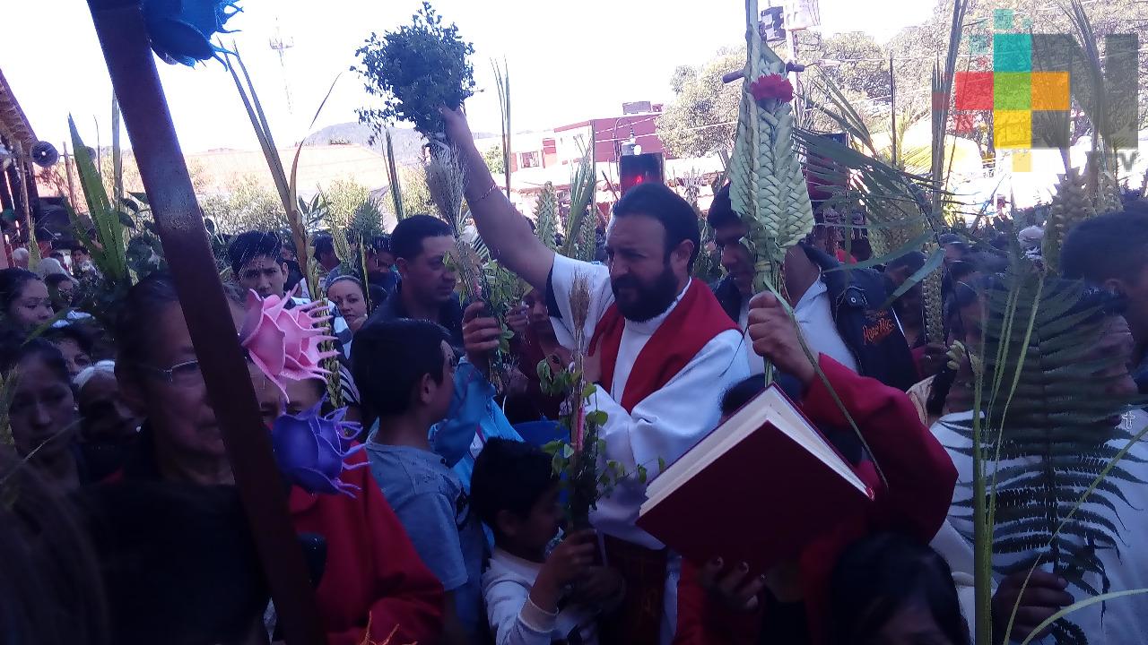 Huayacocotla inicia celebraciones de Semana Santa