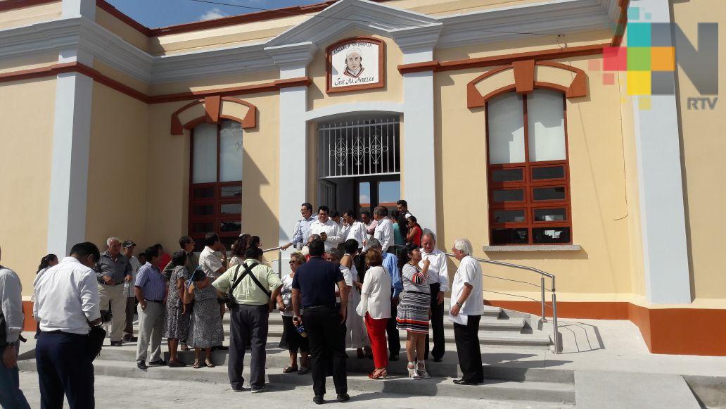 Remodelan escuela primaria del municipio de Soledad de Doblado
