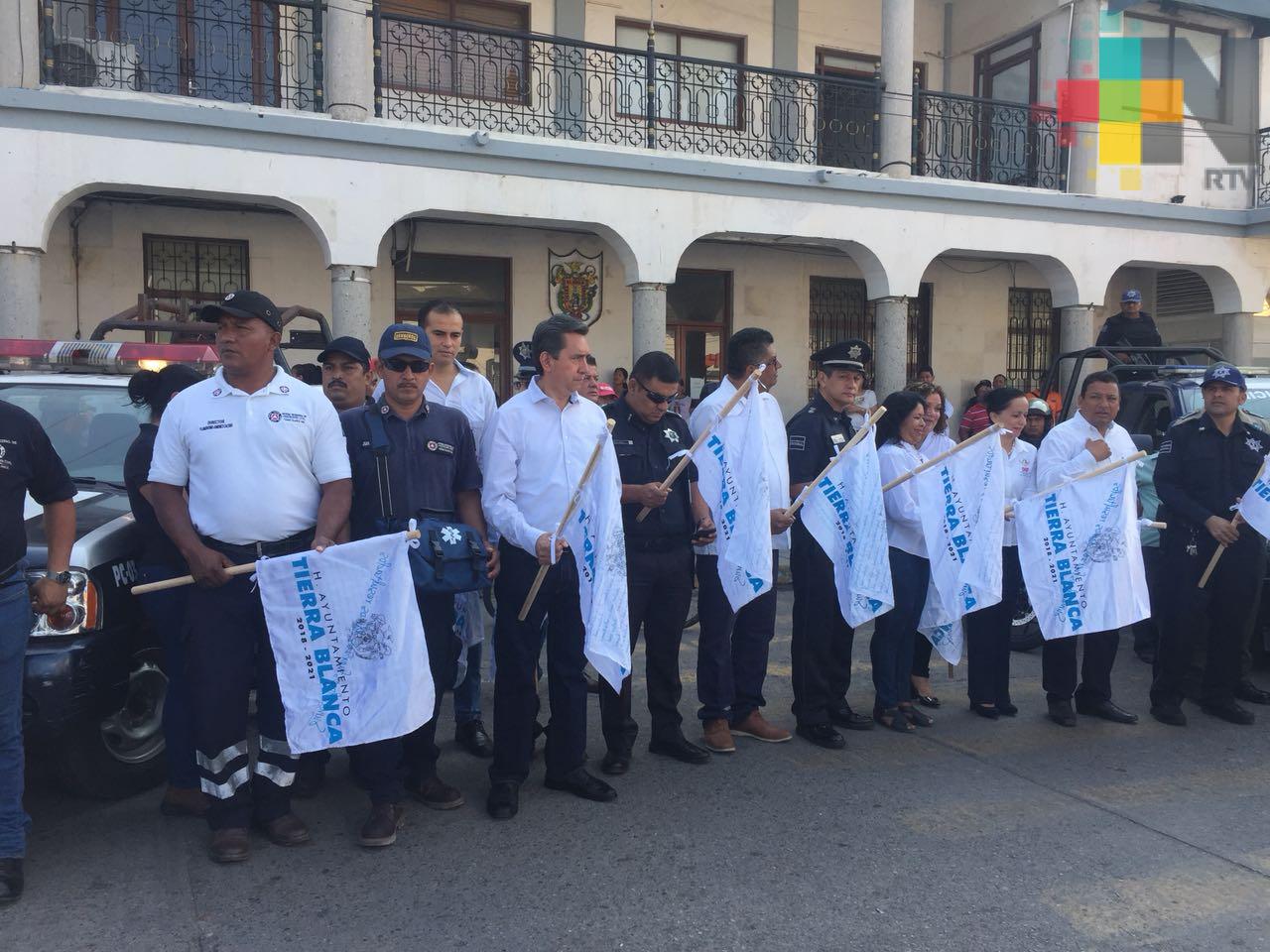 Ponen en marcha operativo de Semana Santa en Tierra Blanca