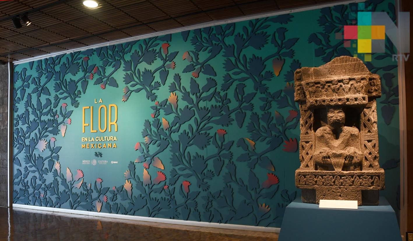 Un recorrido por la flor en el arte mexicano, en el Museo Nacional de Antropología