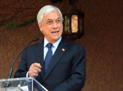 Sebastián Piñera asume la presidencia de Chile