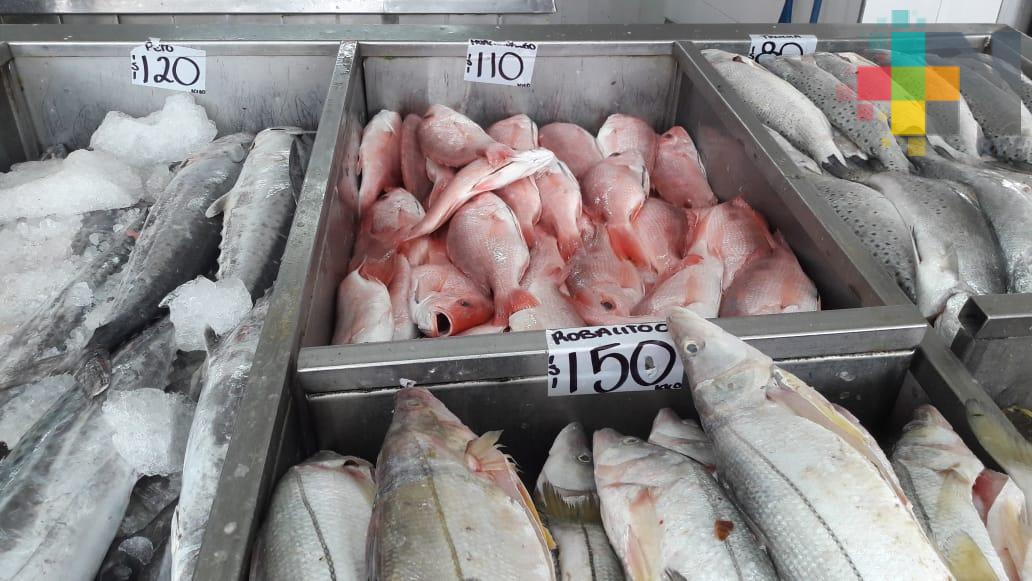 Sin repunte en ventas de pescados y mariscos en Xalapa: Vendedores