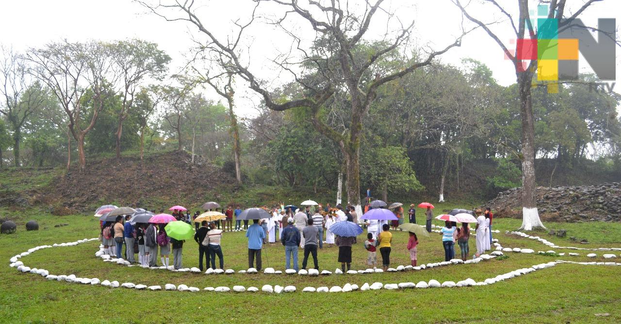 Con ritual, recibieron la primavera en Los Ídolos