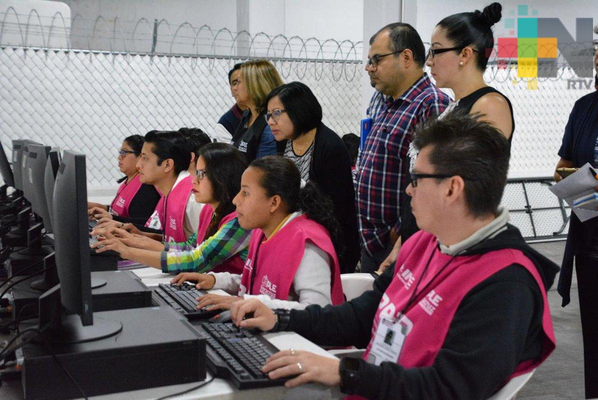 INE Veracruz reporta el 93% de actas computadas