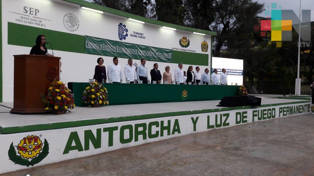 Distingue CACECA a licenciaturas del Instituto Tecnológico de Veracruz