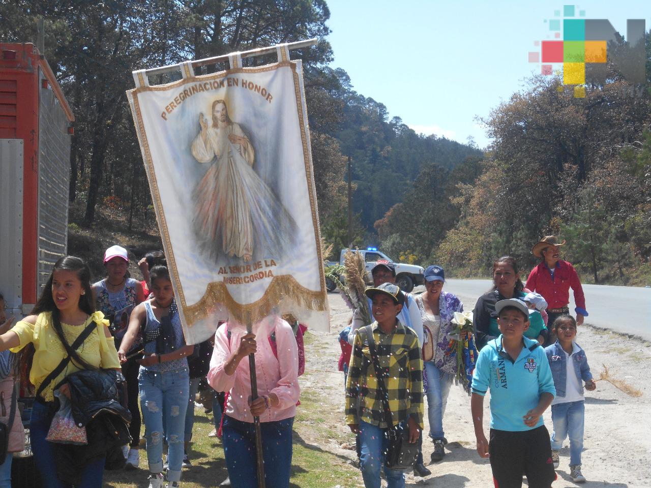 Ejido Tlachichilquillo municipio de Zacualpan, realiza fiesta patronal del Señor de la Misericordia
