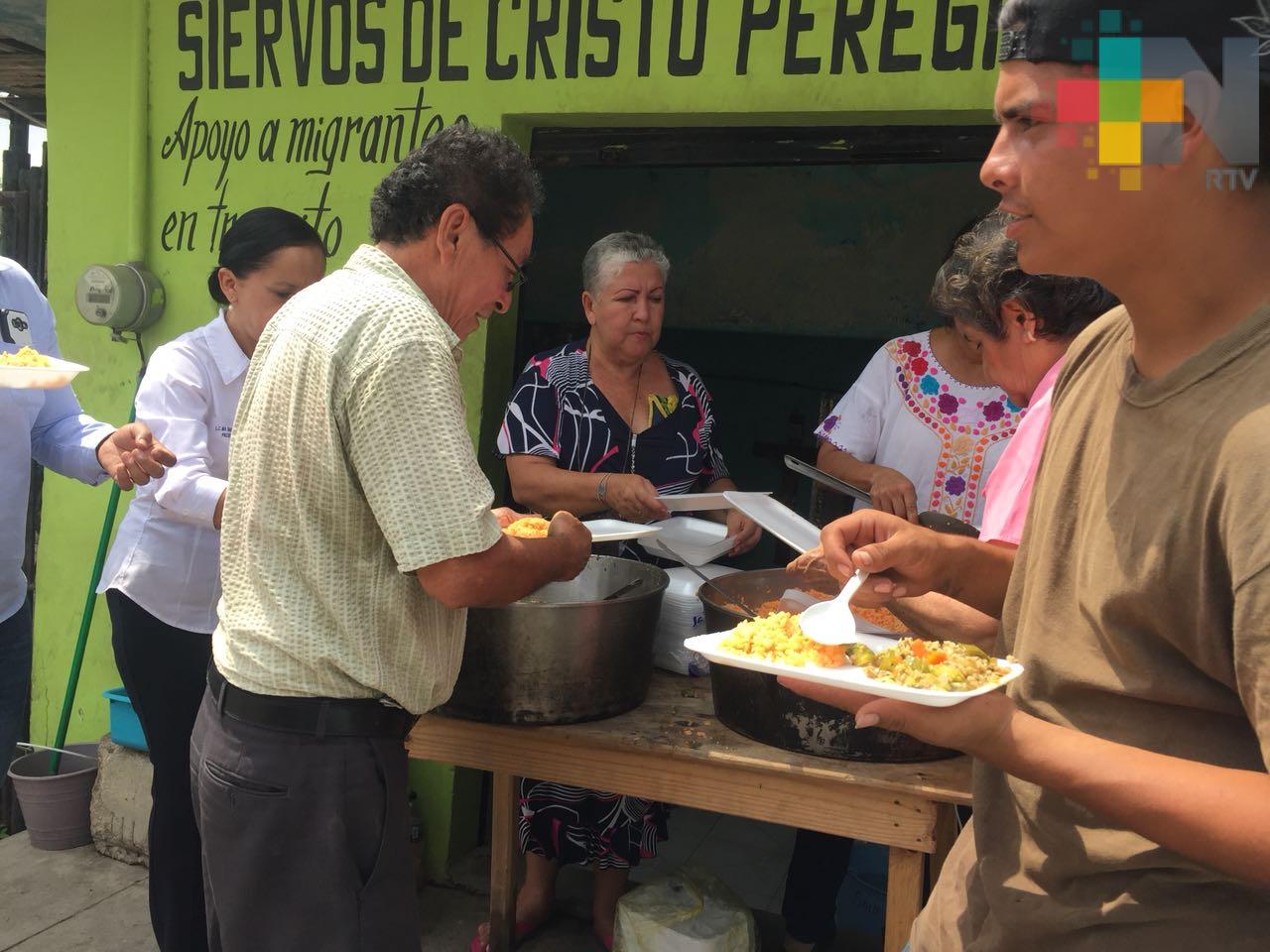 Llega a Tierra Blanca el Viacrucis del Migrante