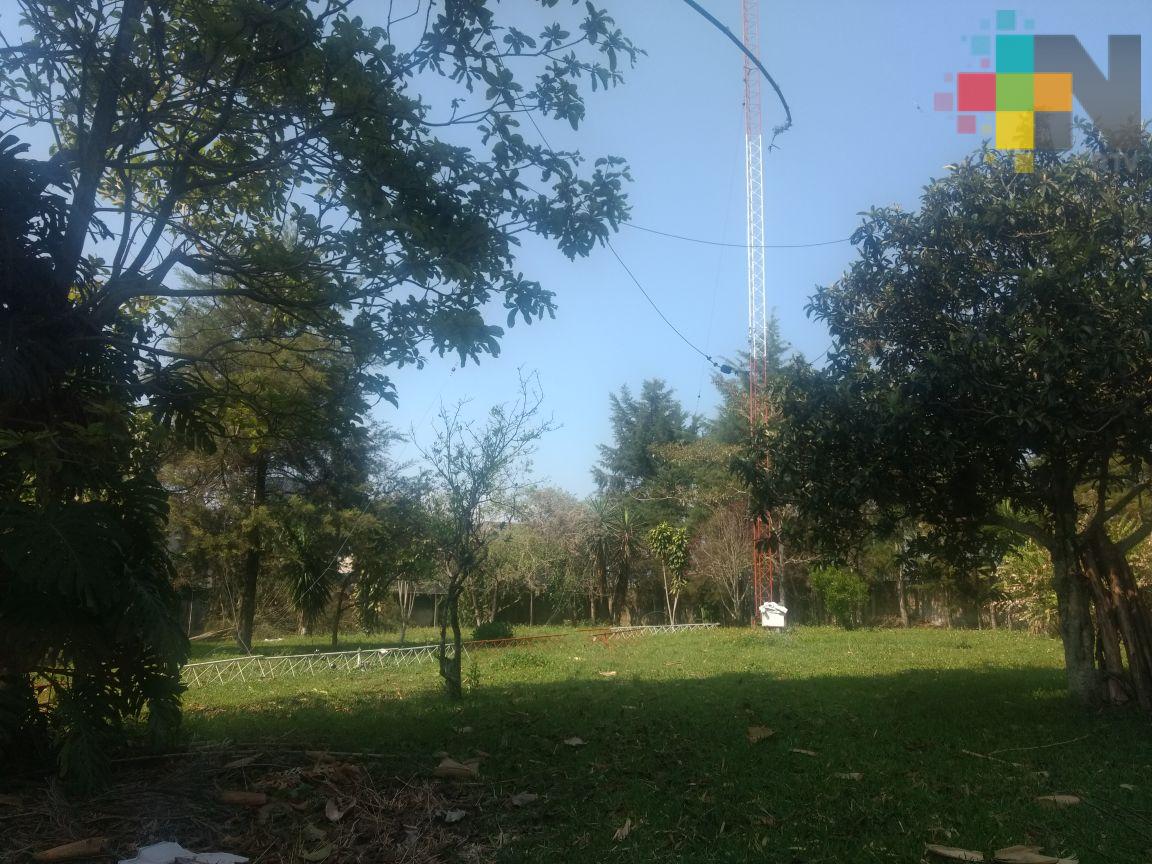 En 10 días concluirán reparación de antena de Radio Teocelo