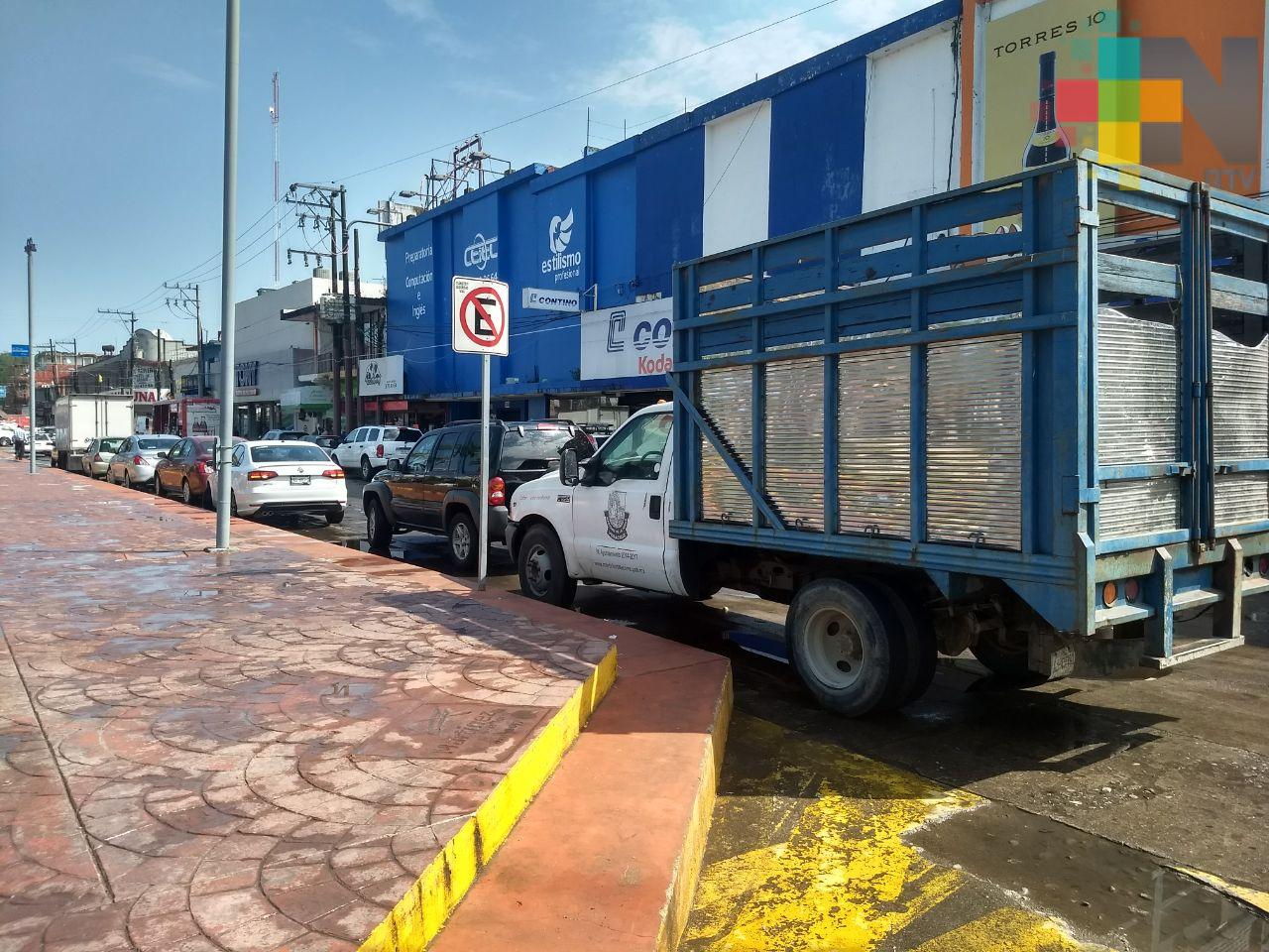 Desorden vial en Martínez de la Torre