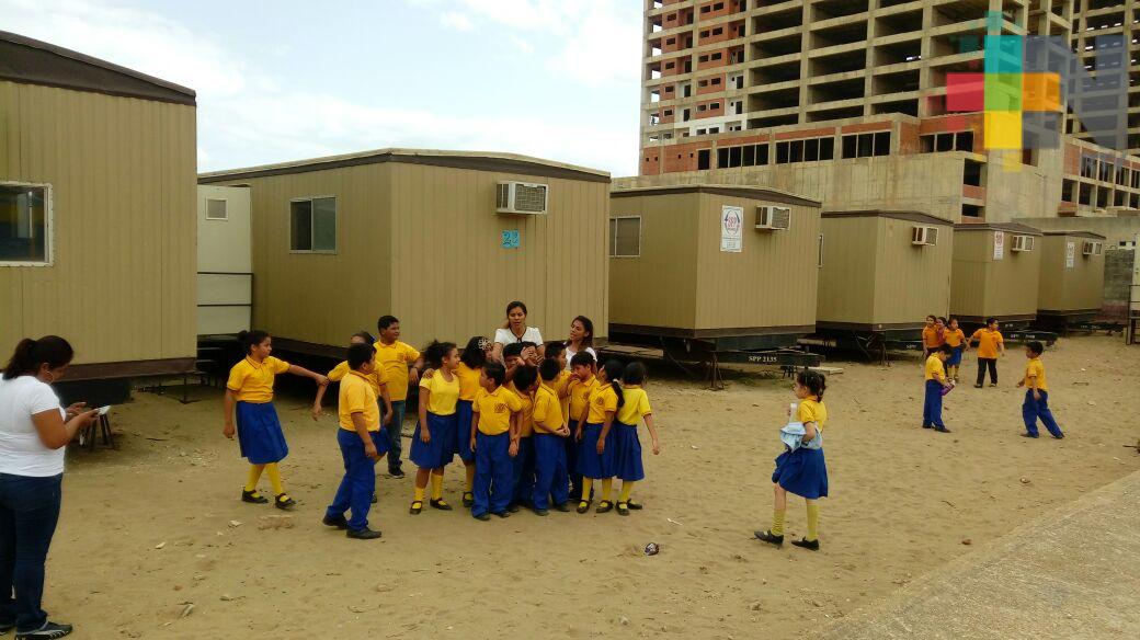Tras sismos del año pasado, primaria de Coatzacoalcos reporta reducción en matrícula