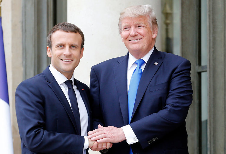 Macron acuerda con Trump continuar lucha contra el Estado Islámico