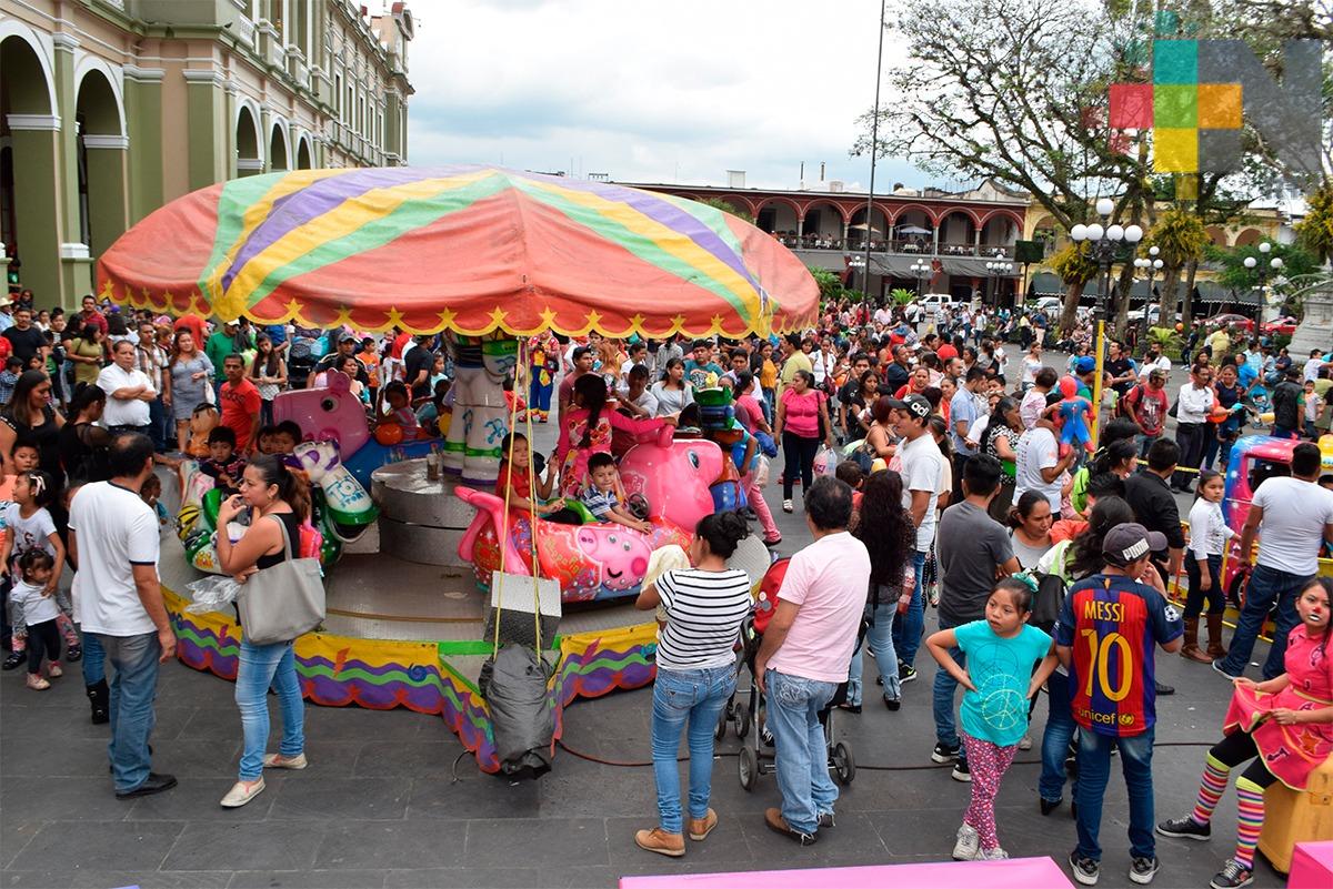En el estado de Veracruz celebran a los niños en su día