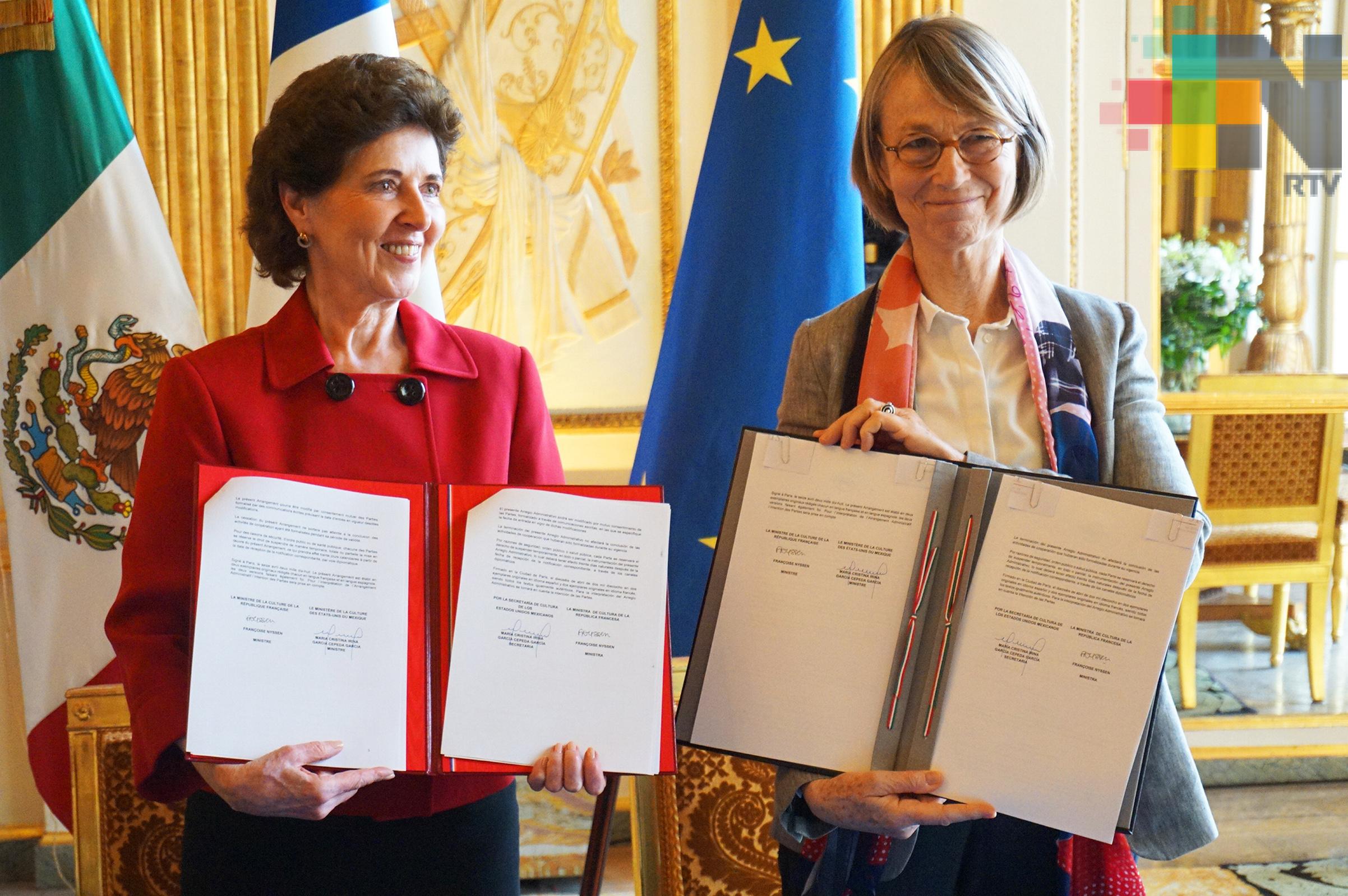 Acuerdan México y Francia restaurar patrimonio destruido por sismo