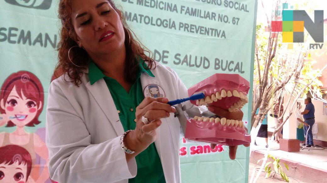 Inicia la Semana Nacional de Salud Bucal en Coatzacoalcos