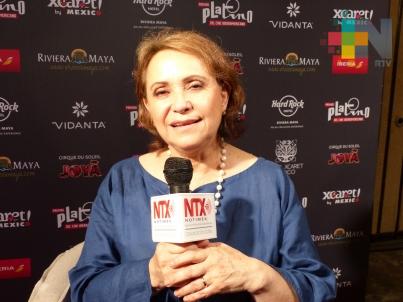 Adriana Barraza dice que su meta es no envejecer en la actuación
