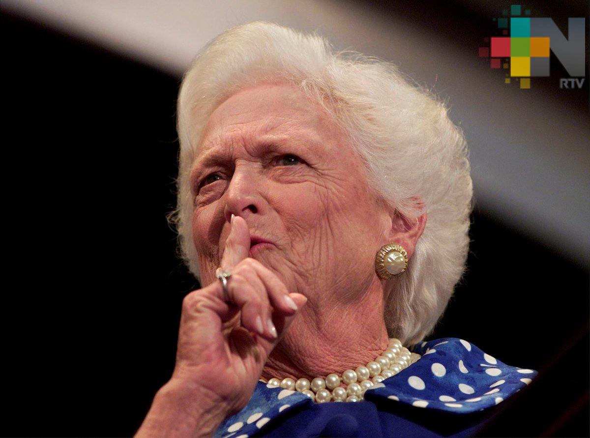 Muere Barbara Bush a los 92 años