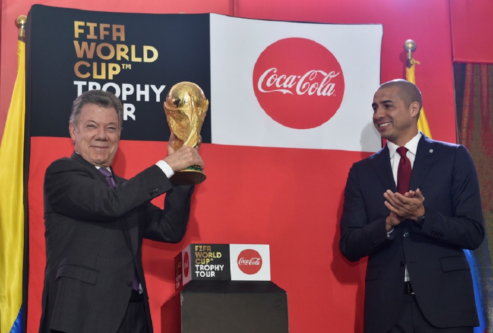 Llega a Colombia la Copa Mundial Rusia 2018