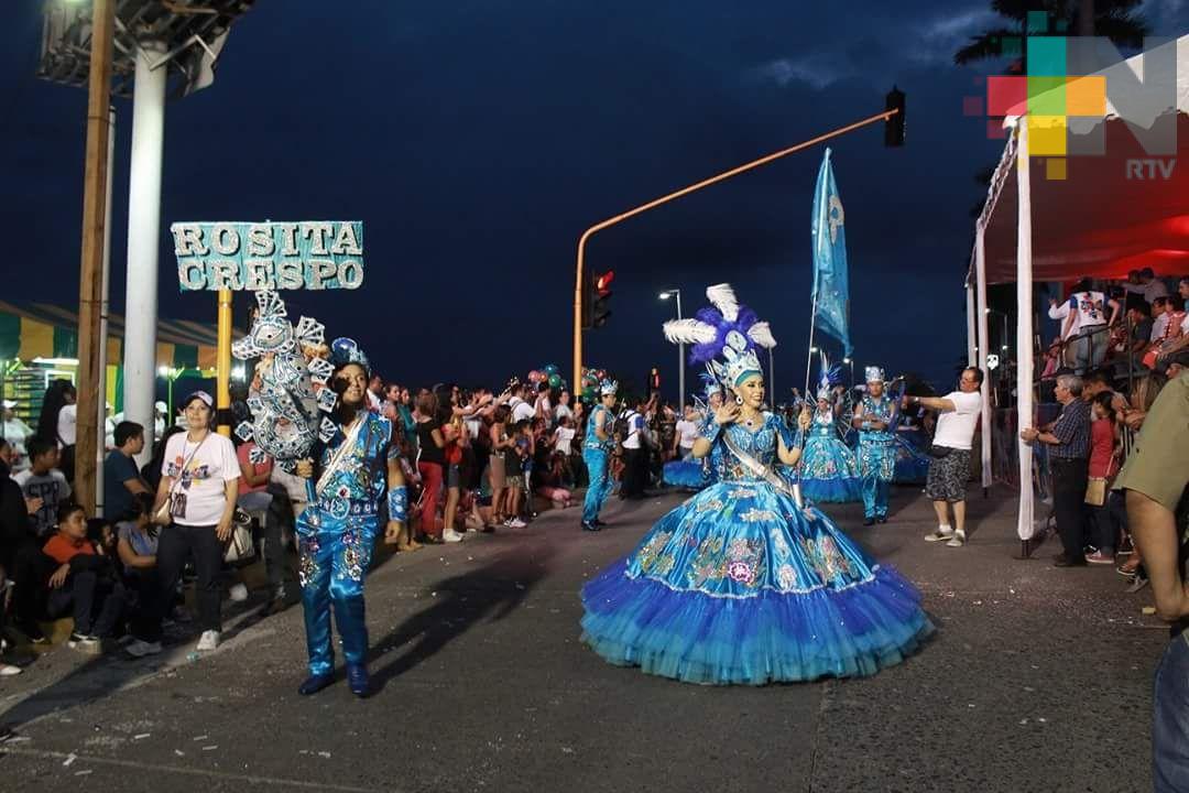 Más de 50 mil personas disfrutaron el Carnaval de Tuxpan 2018