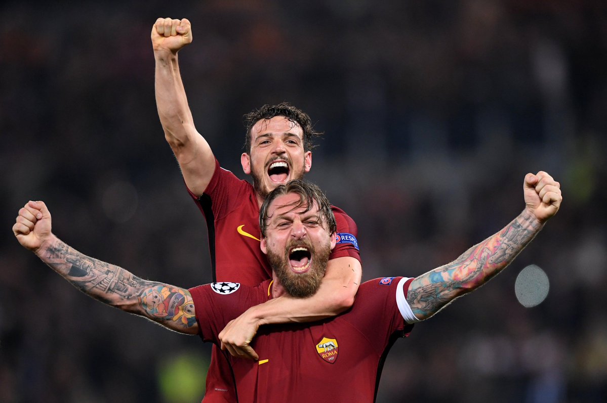 AS Roma rompe pronósticos y elimina de la Champions al Barcelona