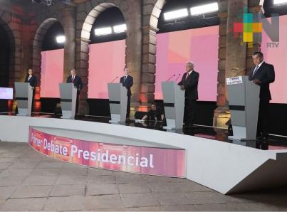 Costo del Primer Debate Presidencial fue de 12.7 mdp